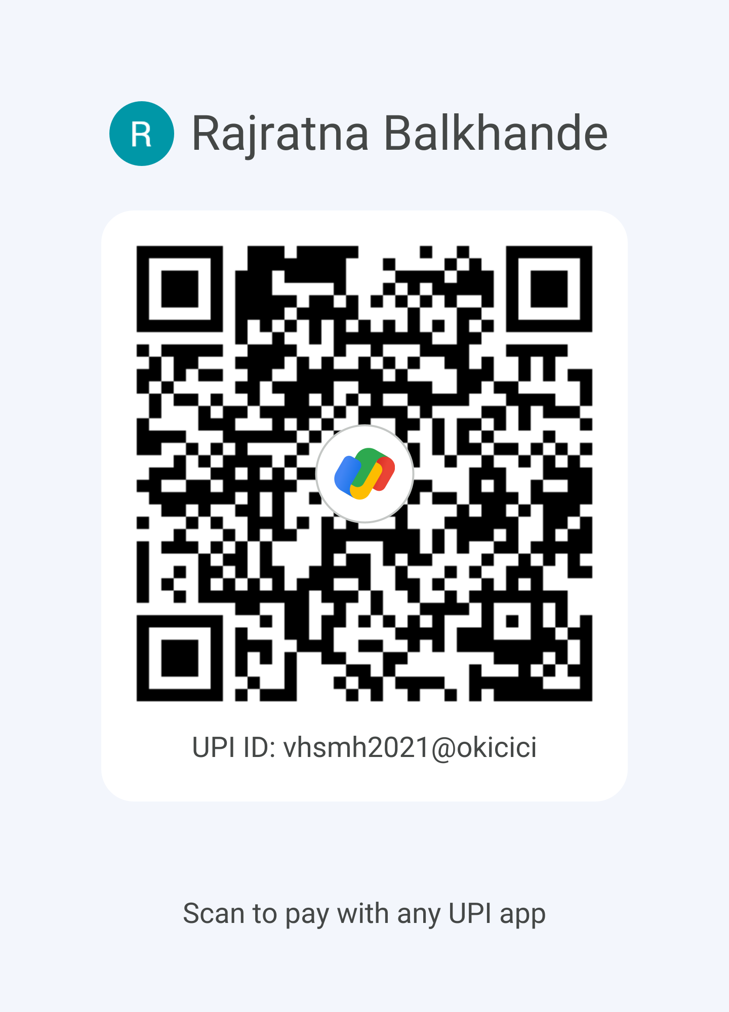 Donation QR Code